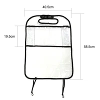 1PC Multi-function Car Seat Backrest Protective Cover Child Anti Kick Pad Car Seat Protective Cover 5