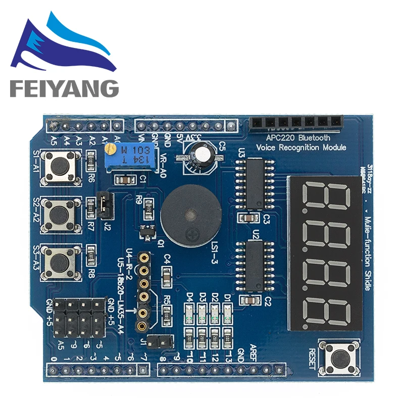 Multifunktionale expansion board kit based learning UNO R3 LENARDO mega 2560 Schild Multi-funktionale für Arduino