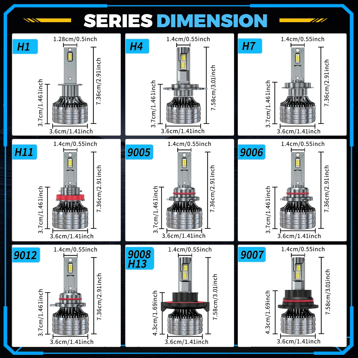 1500W H4 H7 LED Headlight H11 H8 H9 H1 H3 Car Fog Light LED Bulbs 9005 9006 Hb3 Hb4 Auto Driving Running Lamps 2000000LM 12V 24V led car lights led lights led bulbs led headlights led car headlights car headlamps