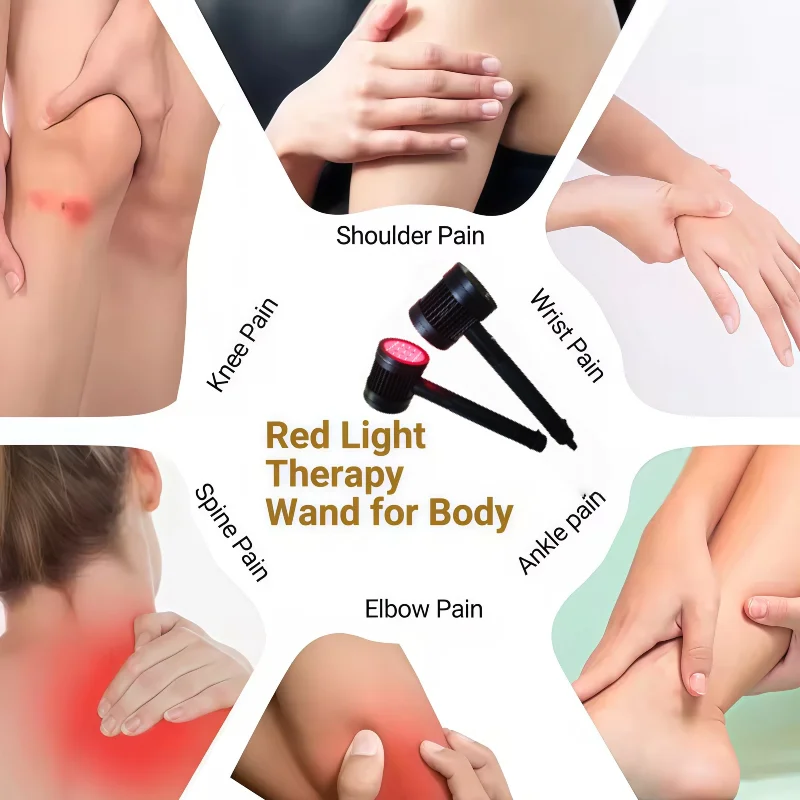 HLKGO 25 Diodes Dual Wavelength LLLT Laser 650nm 808nm for Chronic Pain Arthritis Stiffness Relief