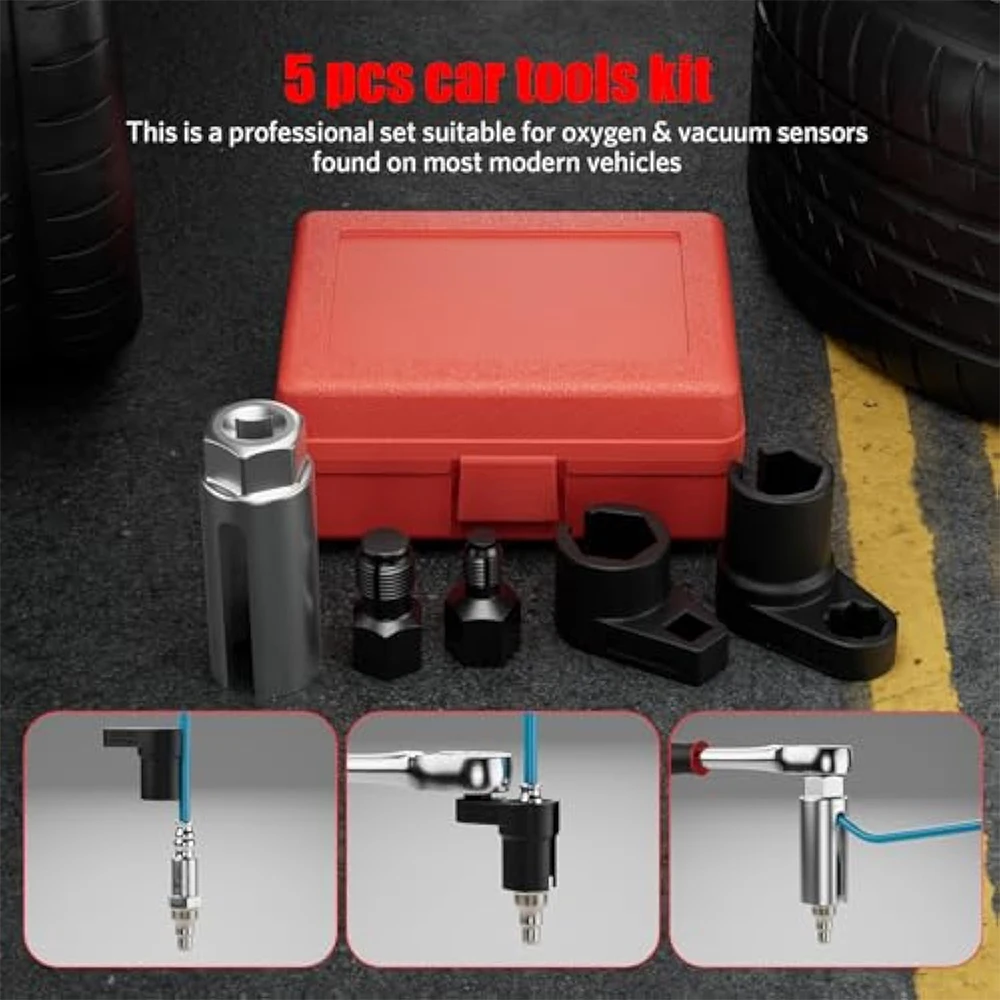5pcs Oxygen Sensor Socket Kit 4