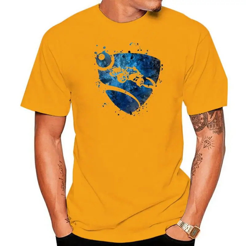Rocket League Splatter Maglietta Bianca Da Uomo T-Shirt Abbigliamento