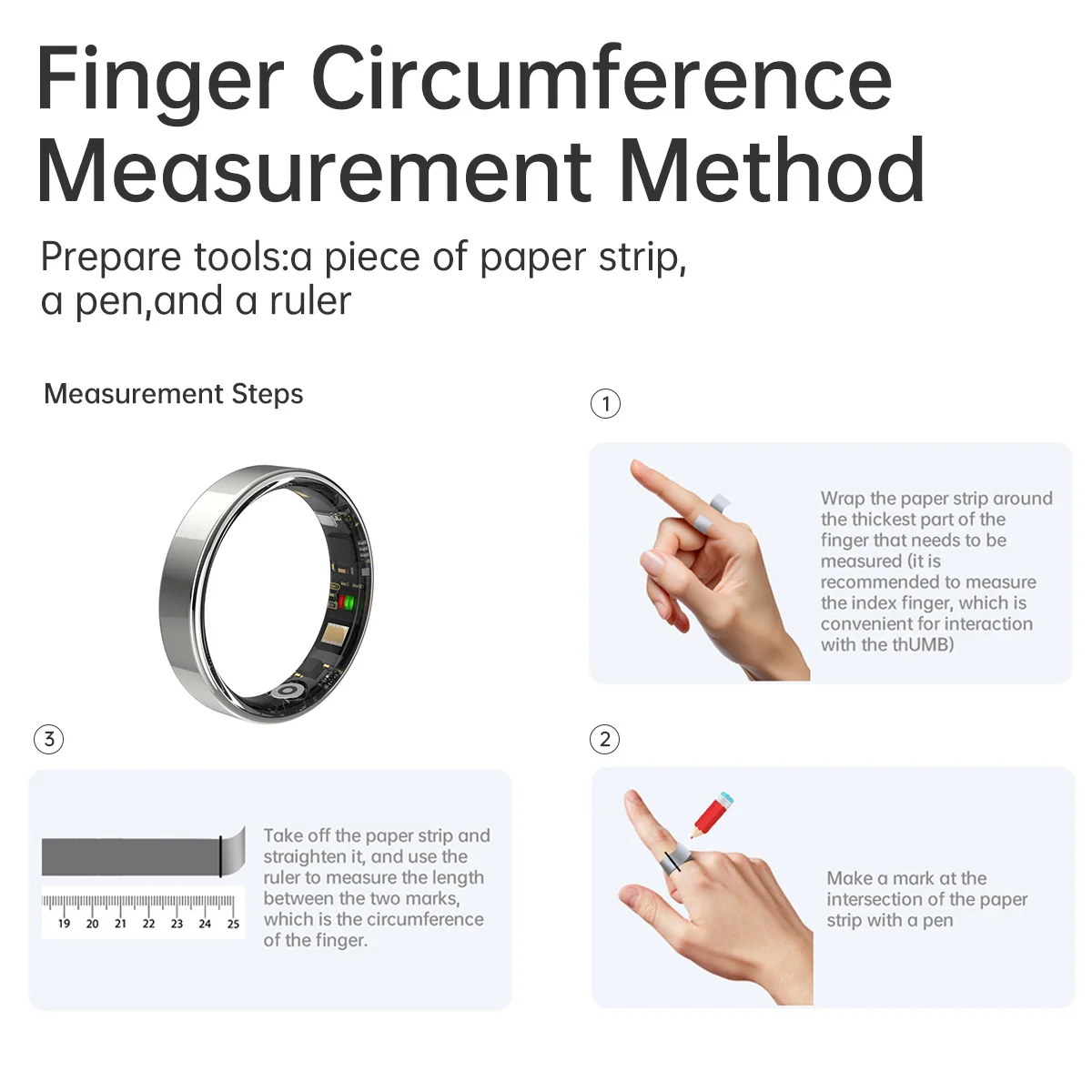 New Smart Ring Bluetooth 2025 Waterproof Lightweight Heart Rate&Blood Oxgyen&Sleep Monitoring Men Women Gifts For Xiaomi - Image 6