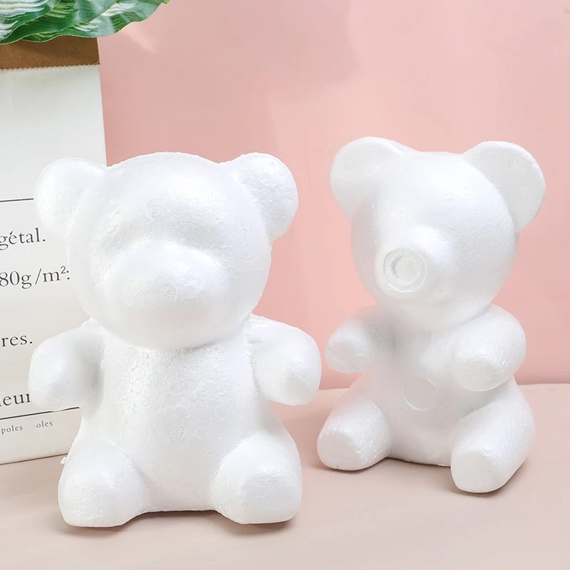 Schaumstoffkugeln mit hoher Dichte, Rosenbär und Herzformen, DIY-Handwerk für Hochzeit, Geburtstag, Party, Dekoration, Babyparty, Heimdekoration – Detail 6