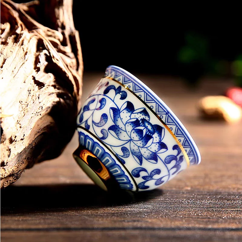 Chinese Porcelain Tea Cup For Kung Fu Oolong Tieguanyin Puer White Tea