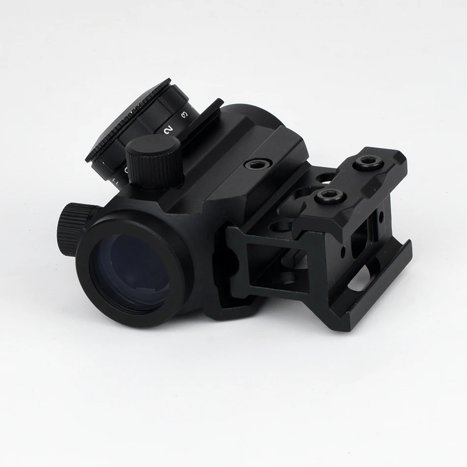 Compact Reflective Ajustável Riflescope, Red Dot Sight,