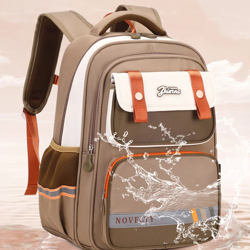 Back to School Waterproof Girls' School Backpack Aesthetic School Bag for Boys Designer Luxury Back Pack Kids Class Bags 2025 2