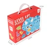 Wooden Jigsaw Puzzle Kids Toy Cartoon Animal Jigsaw Puzzles Game Early Educational Toys Gift Set for Children 6