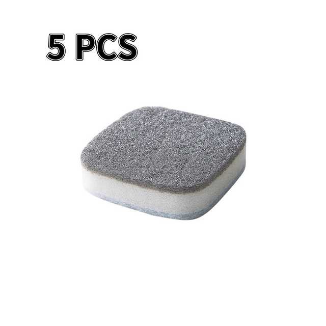 Brush Kits Decontamination Bathtub Tile Pot Wash Basin Sponge Scouring Pad Set Clean Gadget Home Kitchen Accessories