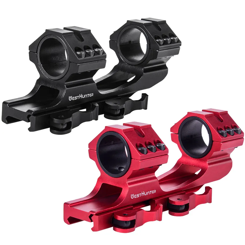 Quick Release One Piece Scope Mount 1"/30mm Dual Rings Hunting
