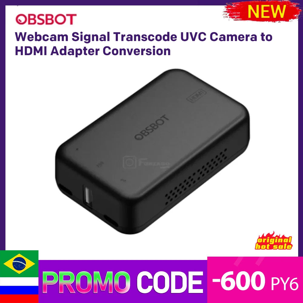 OBSBOT cam Signal Transcode UVC Camera to HDMI Adapter Conversion