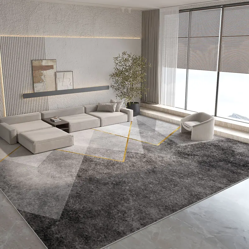 Modern Minimalist Carpets for Living Room Decoration Washable Rug Bedroom Decor Rugs Short Pile Carpet Home Thicken Floor Mats 3