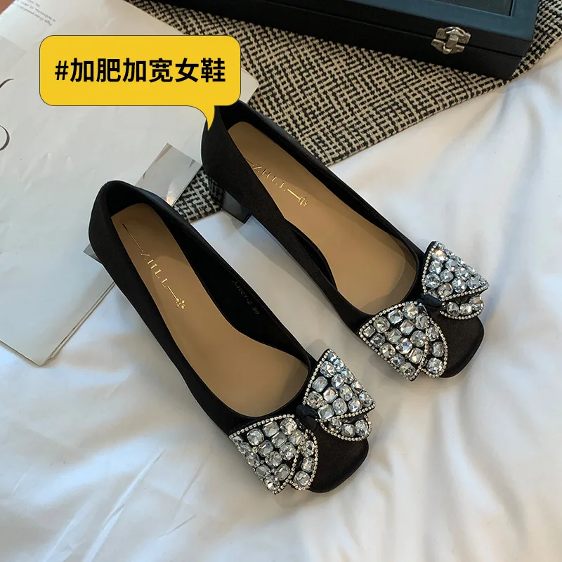 

Square Toe Korean Shoes Shallow Mouth Women's Heels Casual Female Sneakers Clogs Platform Flats 2024 On Heels Big Size Creepers