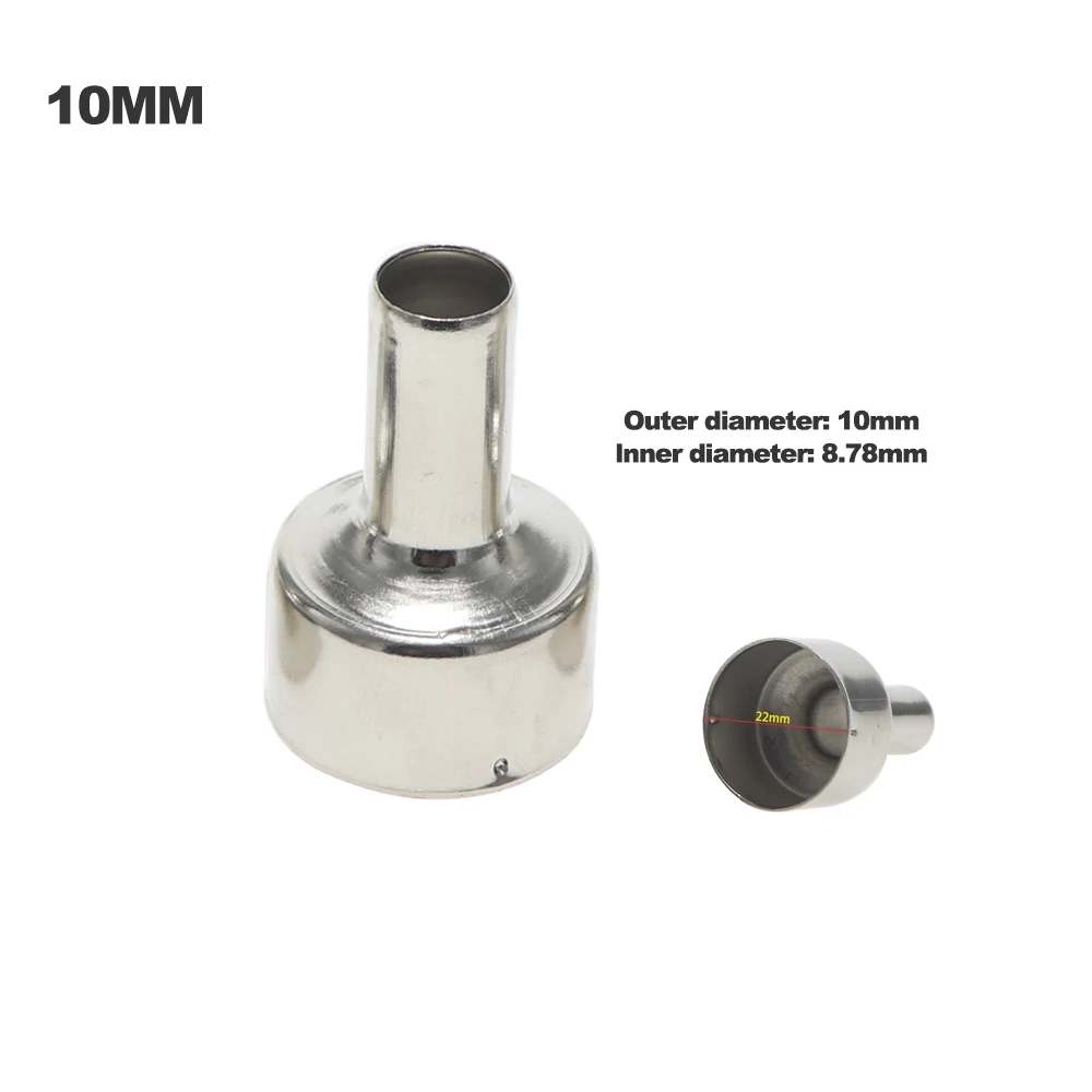 Kit 8 Ugelli Per Pistola Ad Aria Calda - 35mm, Per Stazione Di Saldatura, Acciaio Inox - Foto 6