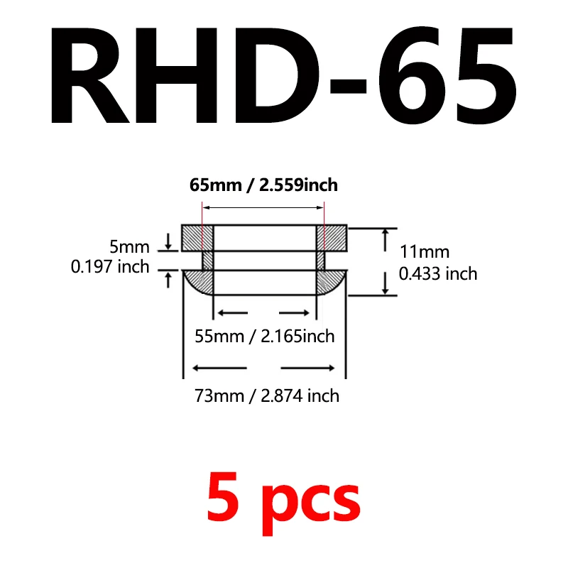 RHD-65  5pcs