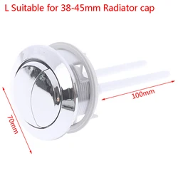 1Pc Dual Flush Toilet Tank Button Round Shape Toilet Push Dual Flush Buttons
