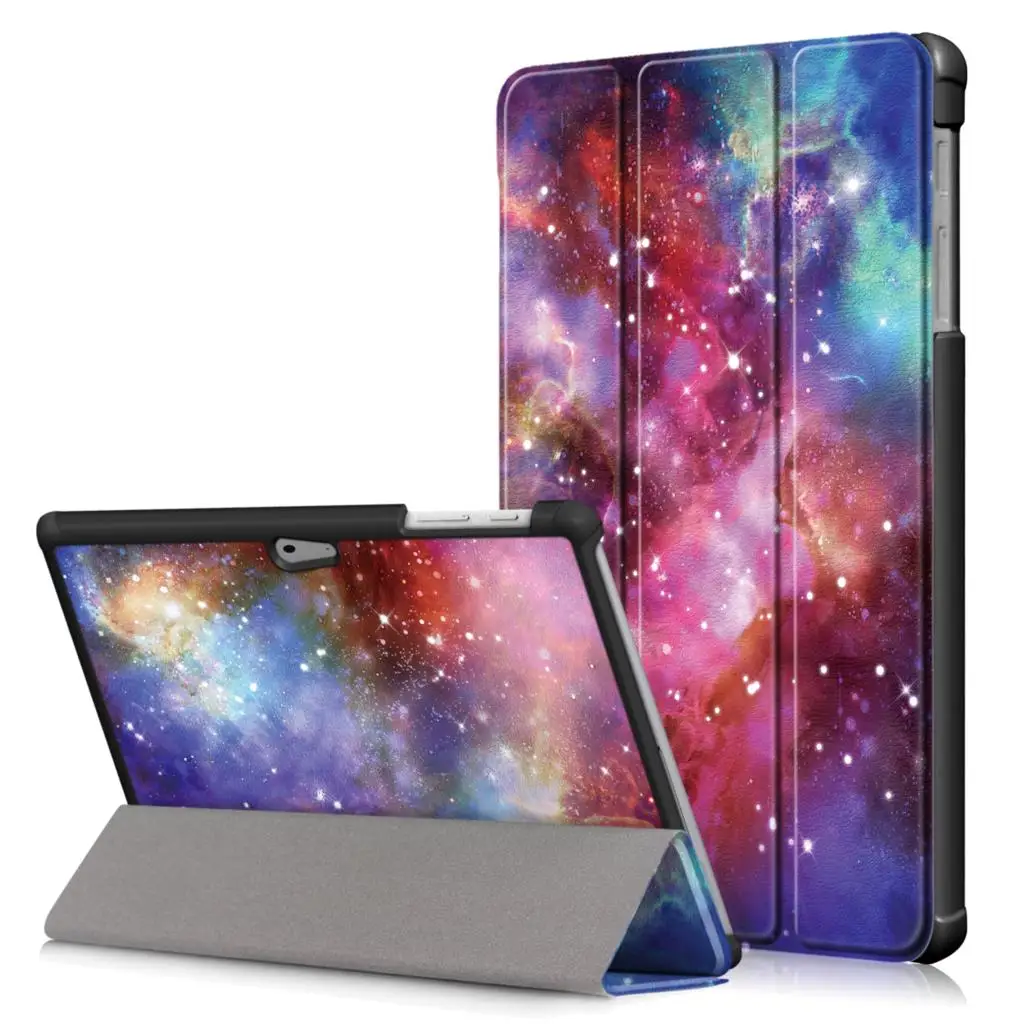 Funda Per Microsoft Surface Go 3 10.5 Pollici Tablet Fashion Stand Shell Custodia Coque In Pelle Pu Per Surface Go 3 Cover 10.5"
