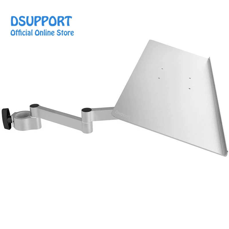 Suporte da Bandeja do Teclado da Montagem da Tubulação da Parede do Monitor e do Teclado do Uso Duplo Tamanho 61*19.5cm Bandeja do Teclado da Montagem na Parede - Imagem 4