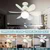 White/Multicolored 30W/40W Ceiling Fan Light with Remote Socket Light with Fan E26 Base in Ceiling Fan with 3 Speeds for Bedroom 4