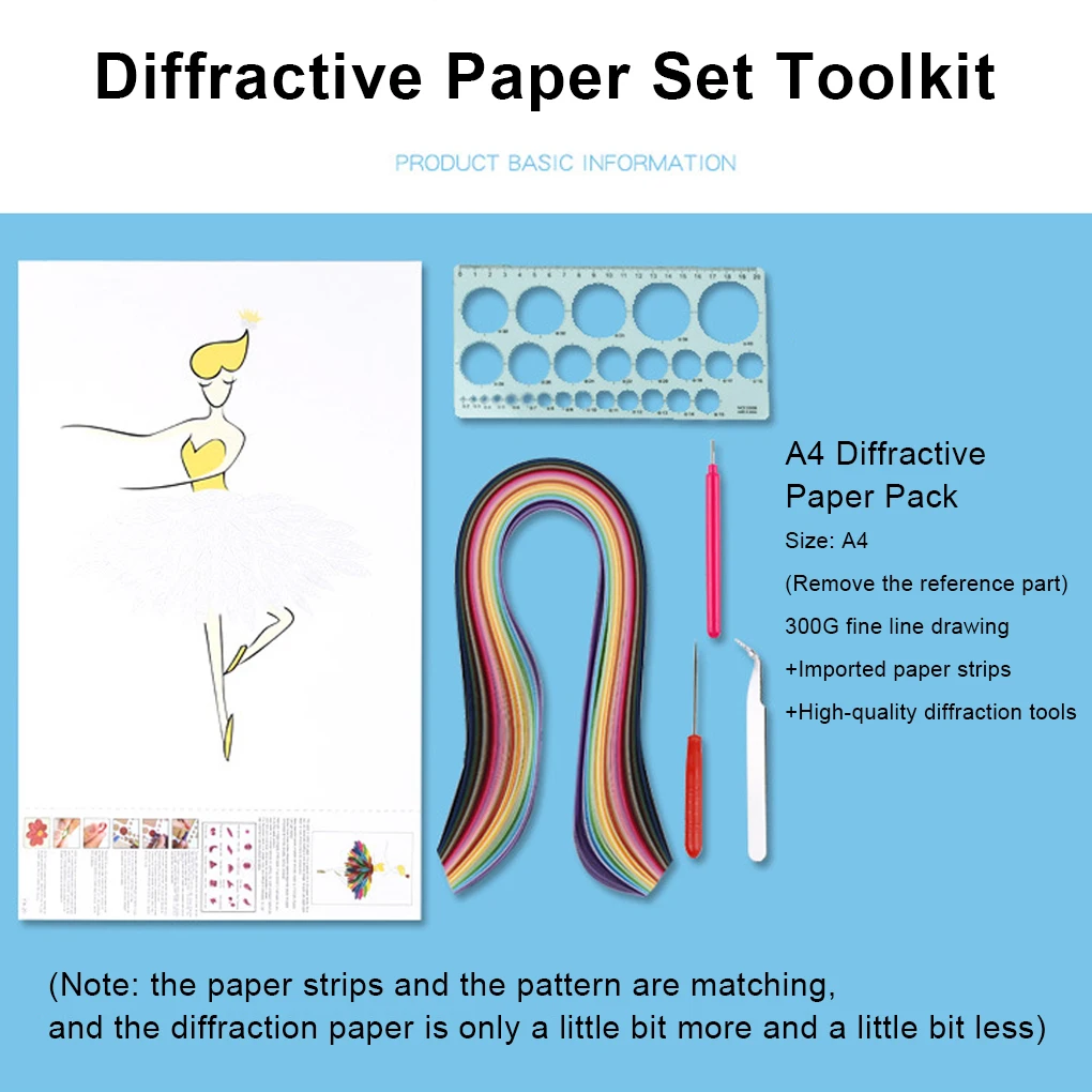 Arte Della Carta Quilling Con Kit In Carta Per Bambini Kit Di Quilling Di Carta Per Quilling Di Carta Fai Da Te