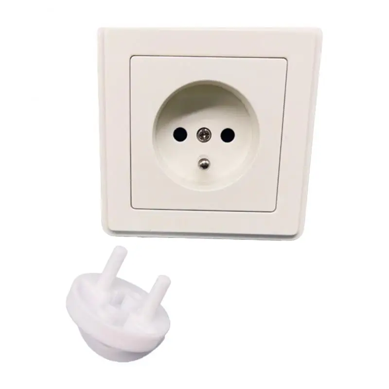 Anti Electrical Safety Protective Cover 20-5pcs EU Socket Outlet Cover Baby Children Anti Electric Shock Plugs Protector socket covers