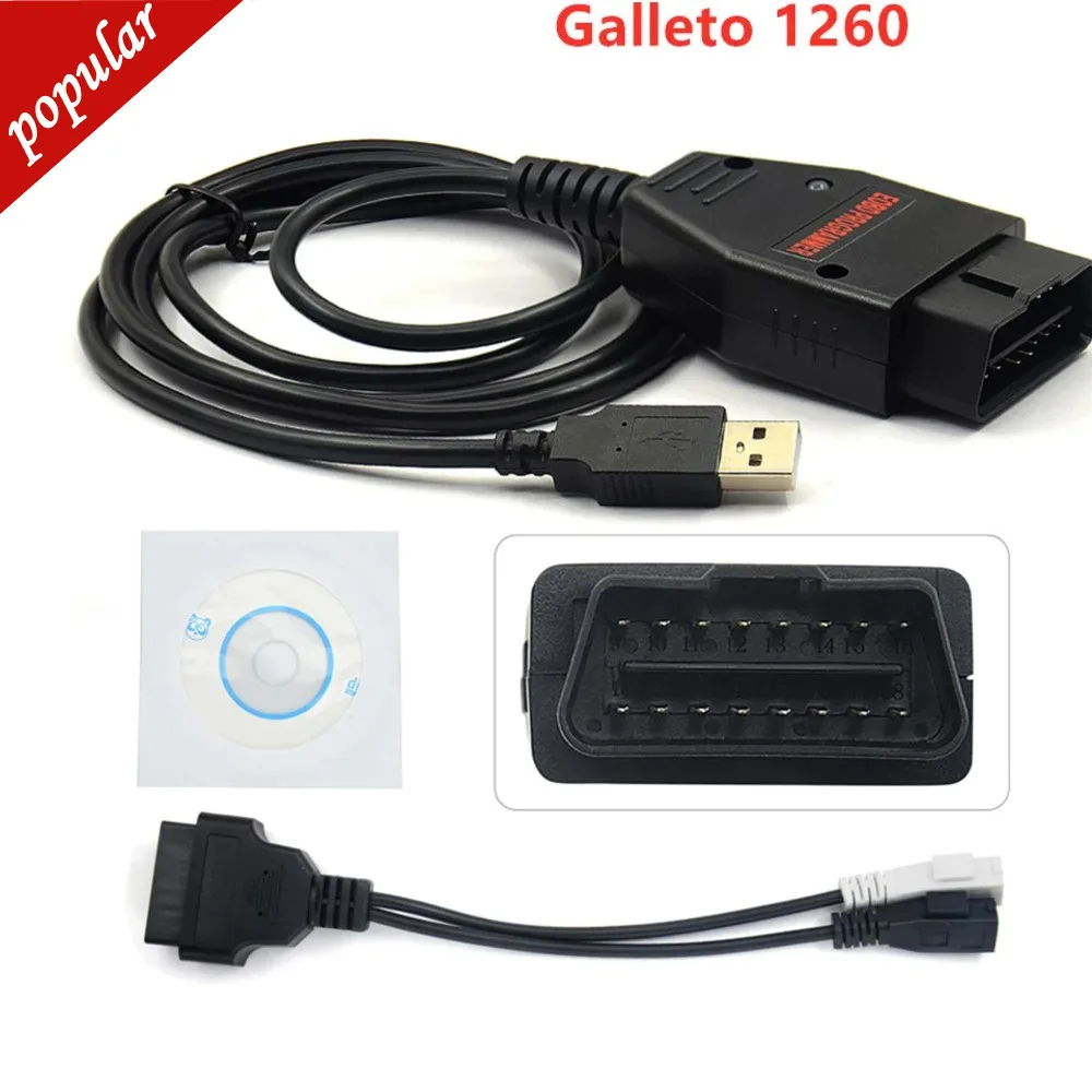 

New Galleto 1260 EOBD2 Diagnostic Interface Galletto 1260 Interface EOBD Tuning Tools ECU Flasher