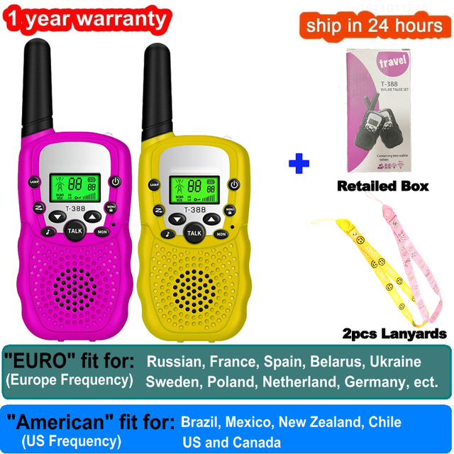 Walkie Talkie Kids Celular Toys Handheld Transceiver Highlight Phone Radio Interphone Children Talkie Walkie Birthday Gifts