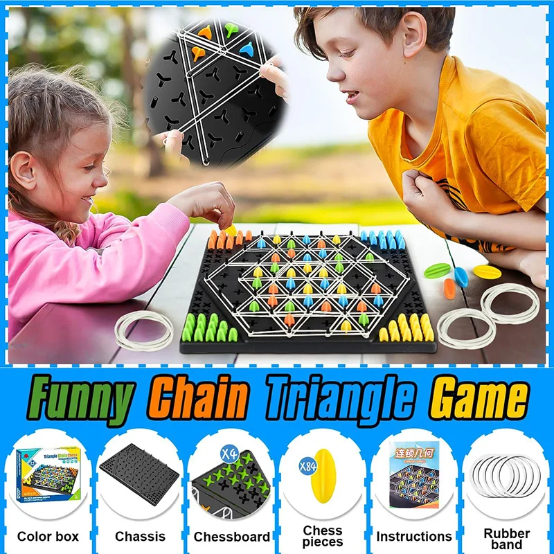 Board Game Board Game Toy Chain Chess Desktop Games Family Gathering Interactive Games