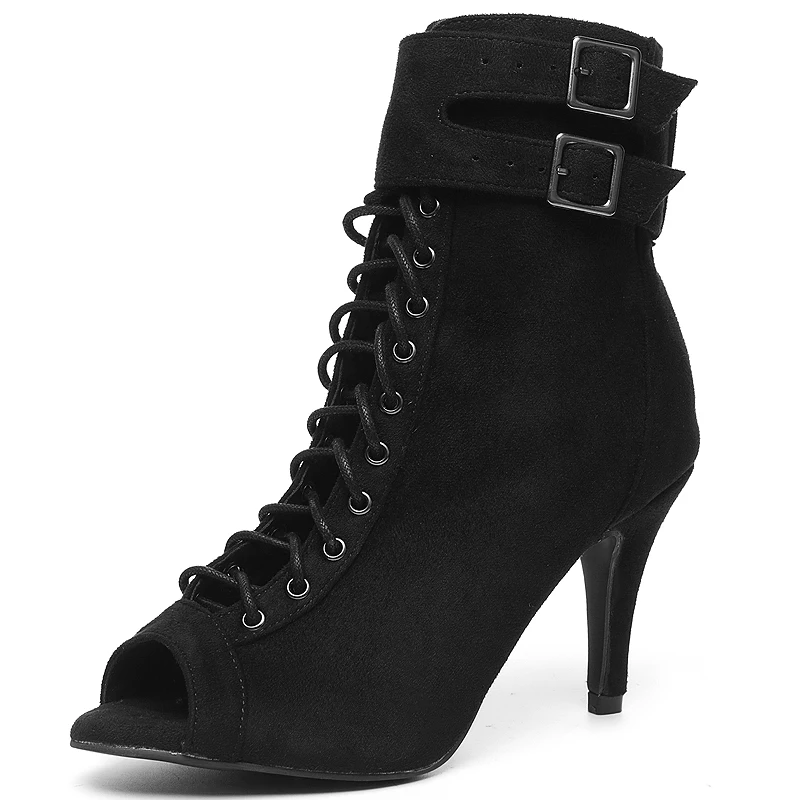 Jazz Dance Shoes Ballroom Dance Shoes Women Latin Dance Shoes Salsa Shoes Bachata Tango Shoes For Women Boots