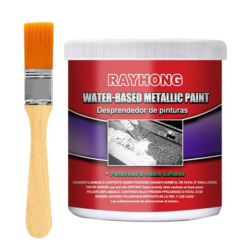 

Metal Rust Paint Converter With Brush Water-based UV Resistant Metal Rust Remover For Car Chassis Derusting And Rusty Rebar