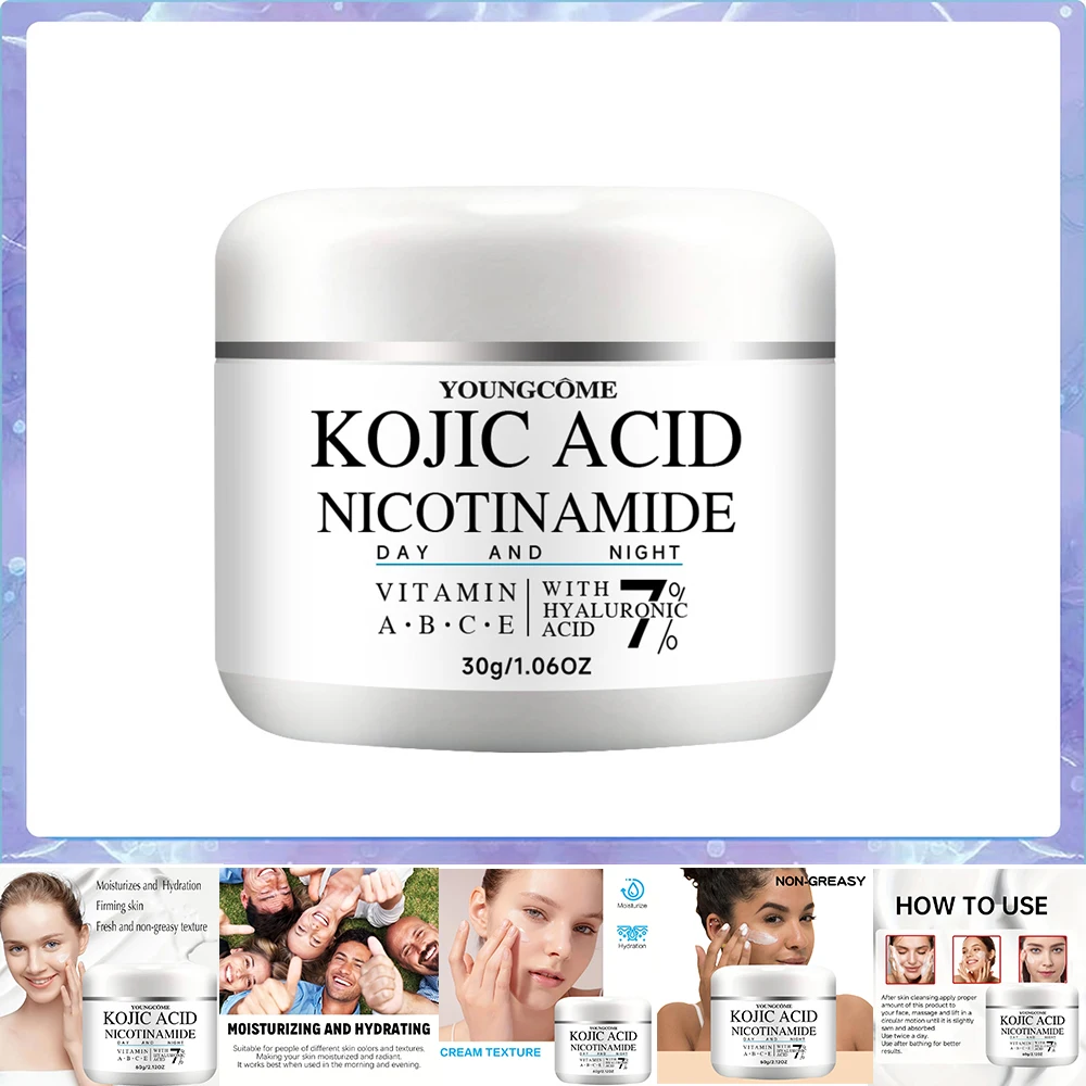 حمض الكوجيك كريم وجه كريم الكولاجين كريم وجه إزالة...