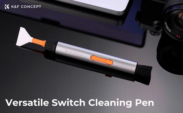 Kit Pulizia Fotocamera DSLR - Set Completo Con Tamponi Sensore, Panno Microfibra E Penna Per Lenti - Foto 2