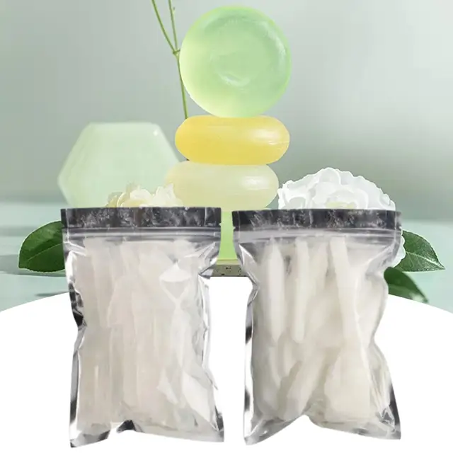Soap Base 500G Coconut Oil, Palm Oil, Glycerin Clear and White Soap Crafting