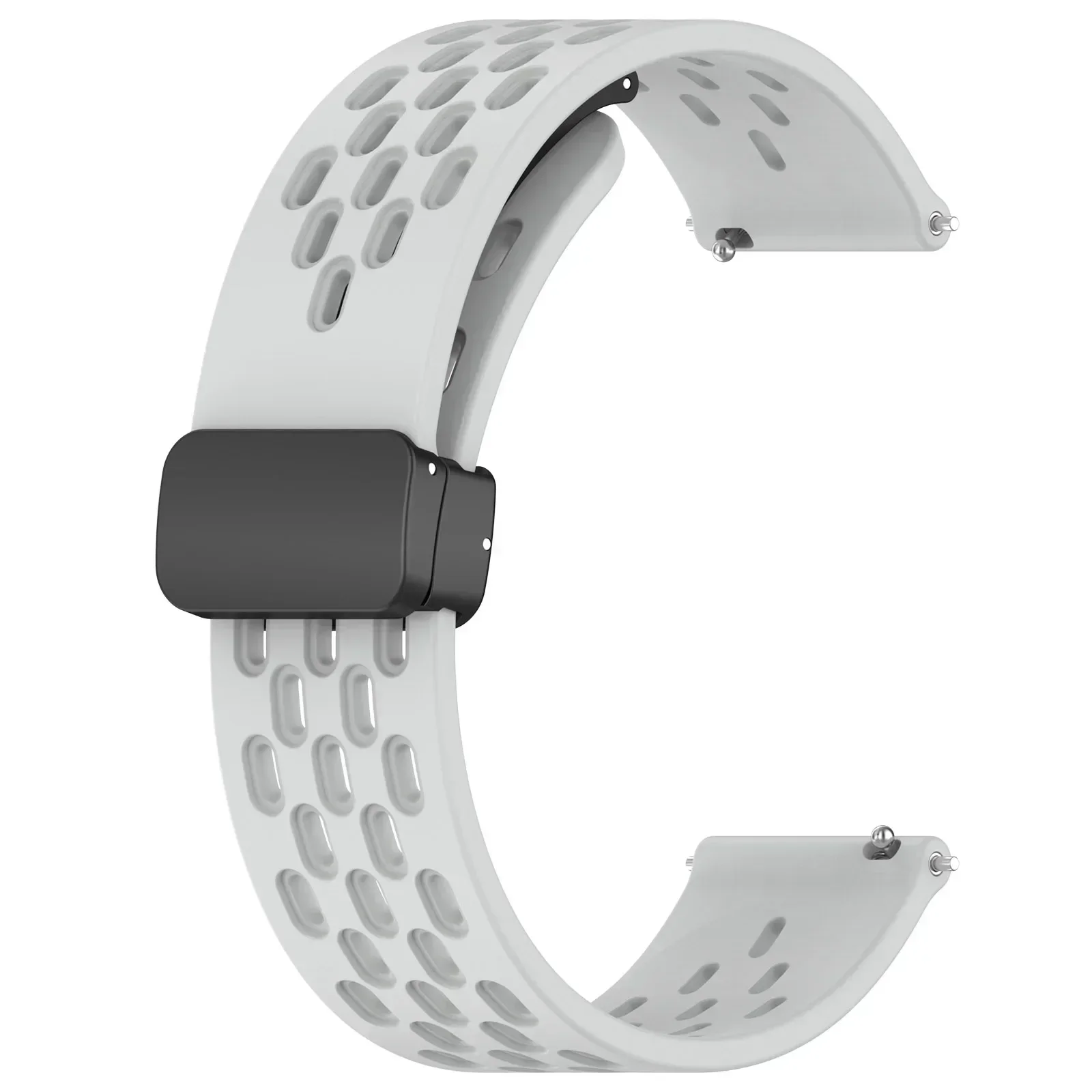 Silicone Strap with Folding Magnetic Buckle | Replacement Accessories Bracelet
