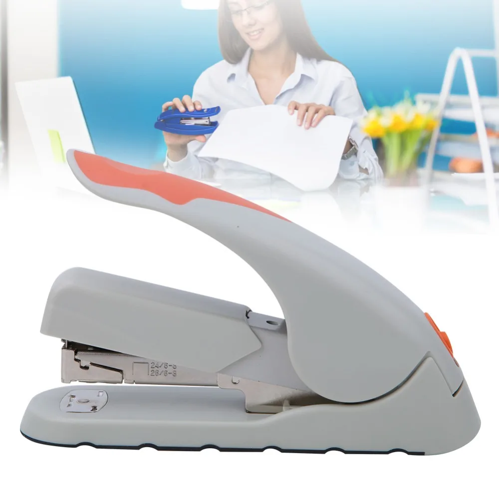 20/40매 스테이플러 수동 작동 간편 제본 스테이플링 기계 효율적인 노동 절약형 제본 스테이플러 종이 제본