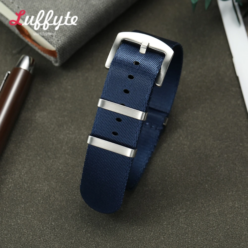 Premium Soft Nylon Watch Strap - Versatile Replacement Watch Band