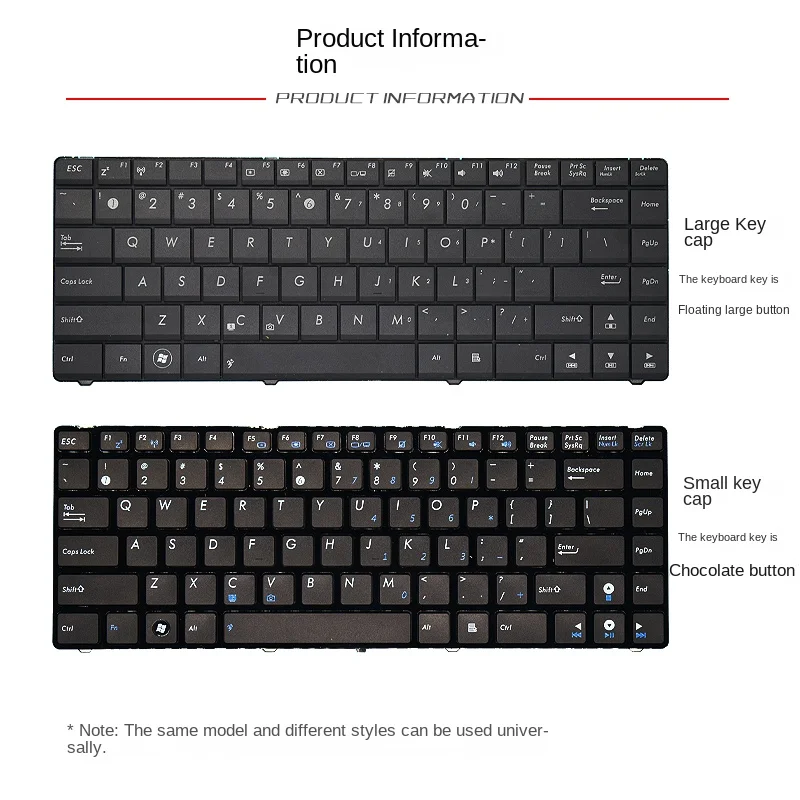 

Сменный Чехол для клавиатуры ноутбука ASUS B43J P42J P43S K42 X84L X43E X44H U31 U35J A42