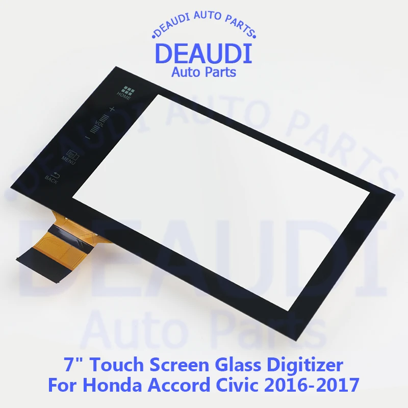 

LA070WV6 SL01 7 inch 60 Pins Touch Screen Glass Digitizer Panel For Honda Accord Civic HR-V Pilot Car Radio Player Replacement