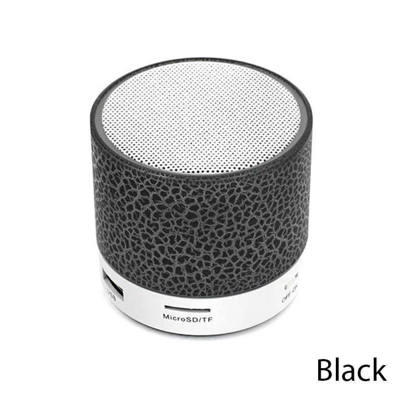 Bluetooth Speaker Mini Wireless Loudspeaker Crack LED TF Card USB Subwoofer Portable MP3 Music Sound Column for PC Mobile Phone 