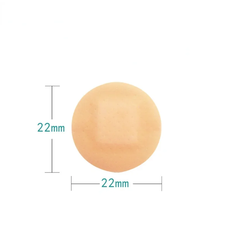 100Pcs Mini Waterproof Wounds Patch Adhesive Plaster Bandage Round Patterned Band Aid Stickers Dressing Banditas for Children