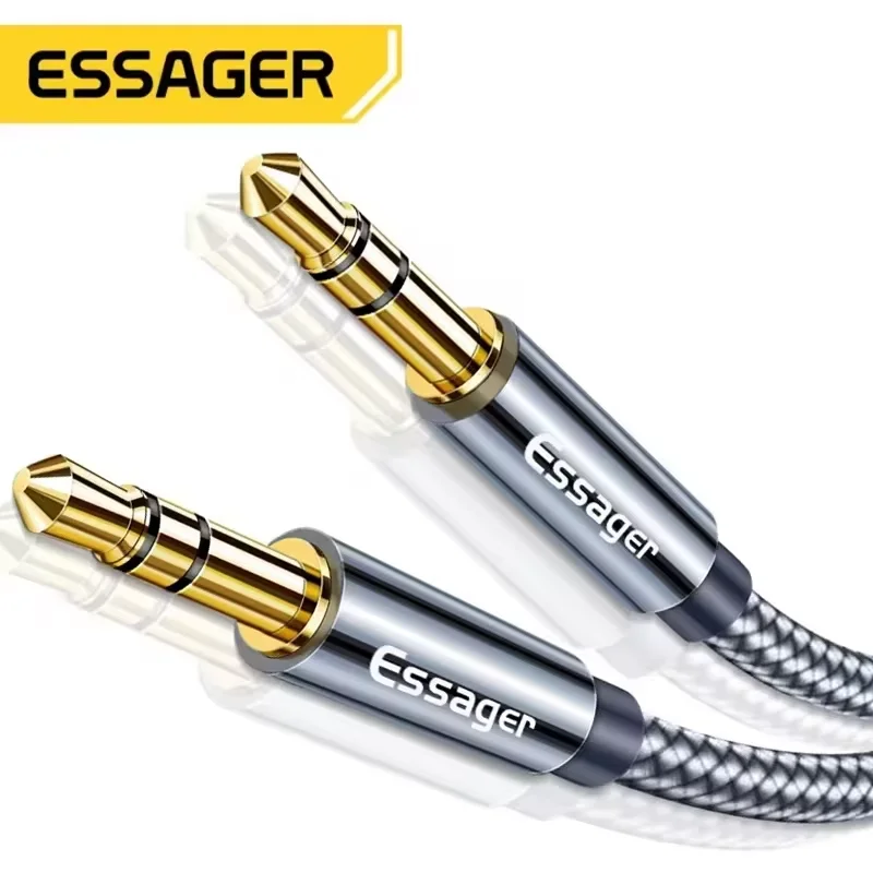 Premium Essager 3.5mm Audio Cable - Male to Male Aux Connector