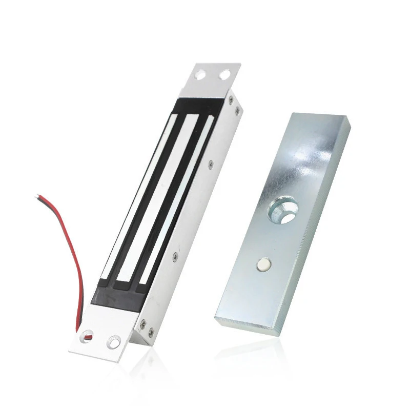 Electronic Lock DC12V Single Door Electromagnetic Magnetic Lock 180Kg Holding Force Concealed Installation