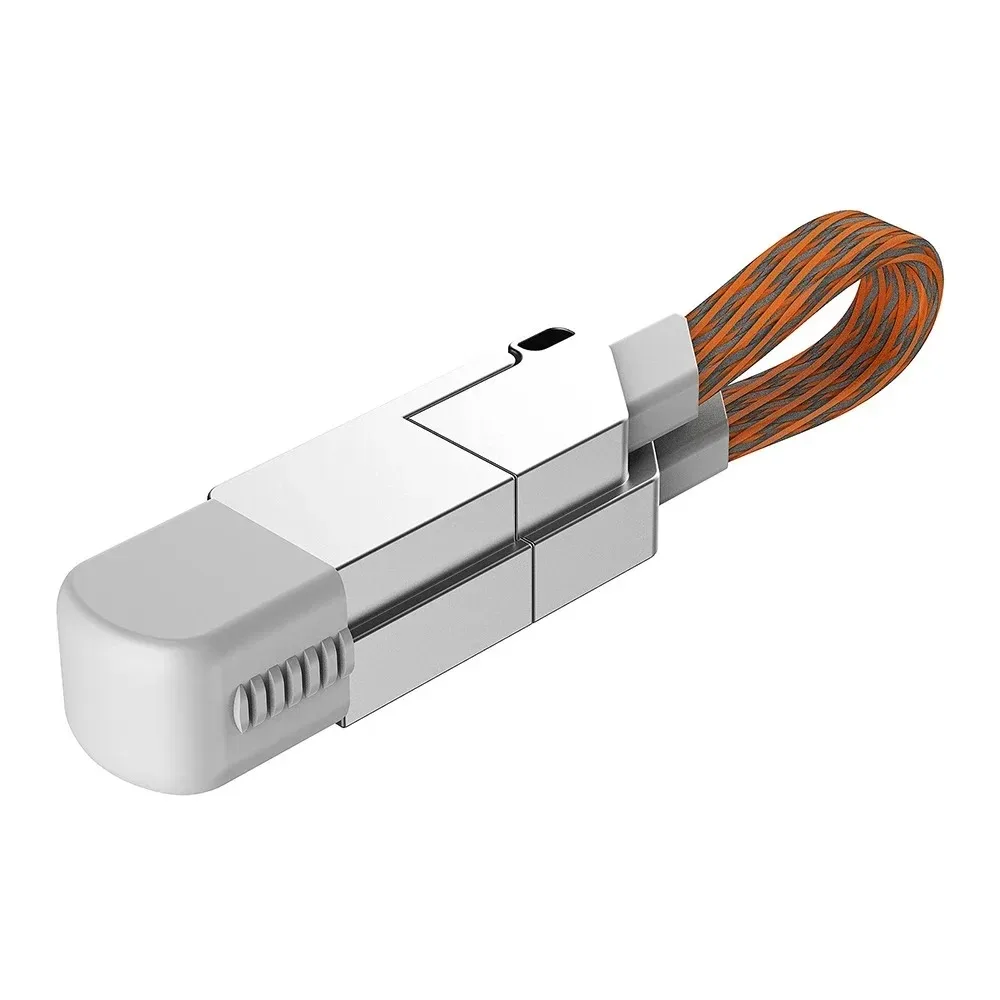 4-Port PD 60W Fast Charging Alloy Magnetic USB-C to USB-A Digital Cable