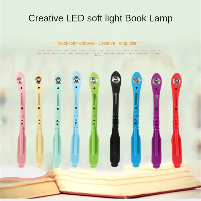 Reading Light Flashlight For Bedroom Eye Protection Book Clip Battery Lamp With Clamp Mini Led Small Children's Night Bookmarks,led light,night light,book light,mini led light