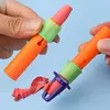 Blue painting Stick extender Pencil Sharpener Multi-function crayon cap pen catcher Oil painting stick life extension extender c 5