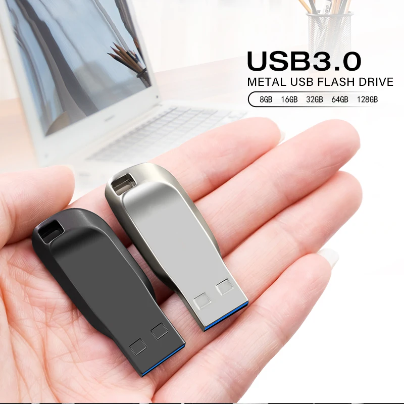 USB Flash Drive USB Flash Drive 3.0 128GB 64GB 32GB 16GB 8GB Metal 2.0 Pendrive USB Stick Pen Drive 3.0 High Speed