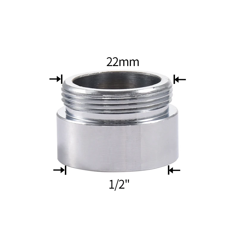 Adaptateur Aérateur De Robinet En Laiton - 20/22/24/28mm Et 1/2 - Neuf
