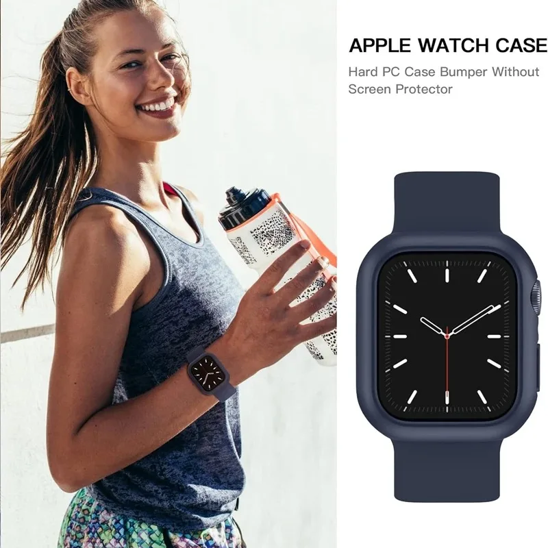 Durable PC Bumper Case for Apple Watch - Protective Cover in Sleek Design