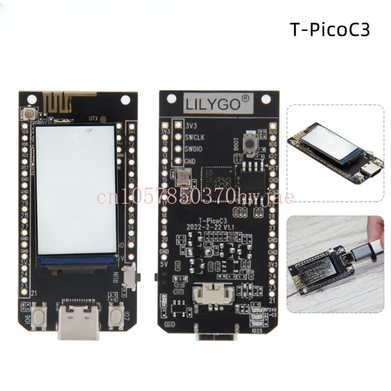 

LILYGO T-PicoC3 RP2040 ESP32-C3 LCD Tensorflow lite