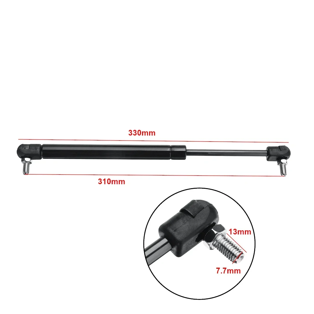 ڵ  ö  Ʈ  Ʈ, RV ĳ ƮϷ Ʈ ڽ,  â ħ, 310mm, 200N, 8mm, 2 